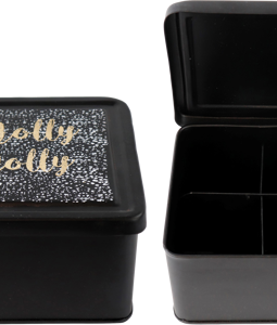 7325 TEA TIN HOLLY JOLLY